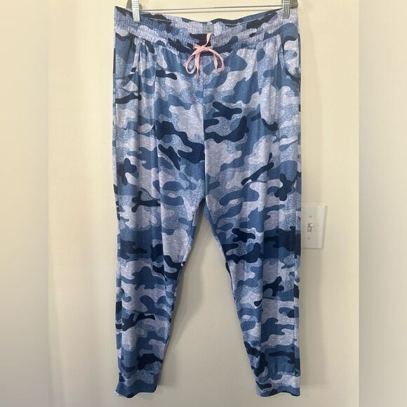 Jane & Bleecker CAMO Pajama Bottoms L - Picture 1 of 6